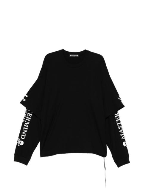 MASTERMIND WORLD logo double sleeves T-shirt