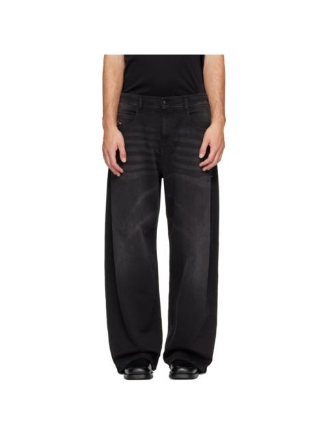 Diesel Black 2097 D-Enim-M Joggjeans Trousers