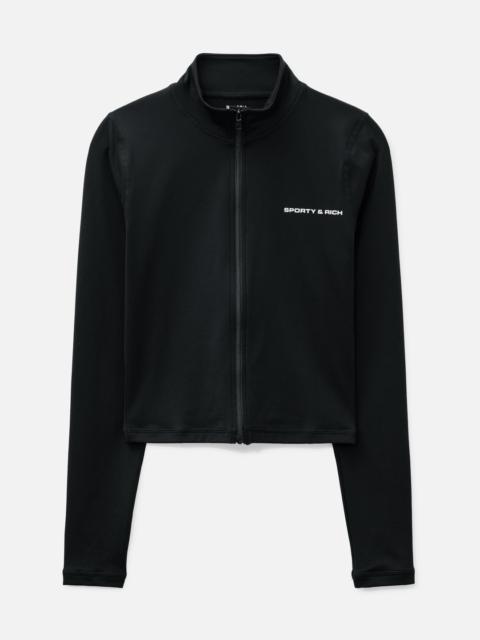 Sporty & Rich FREYA BOLD LOGO SPORTS JACKET