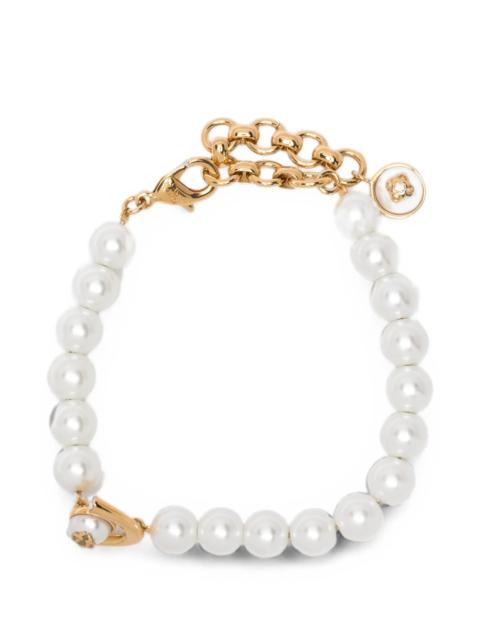CASABLANCA Casablanca Lotus Pearl-embellished Bracelet