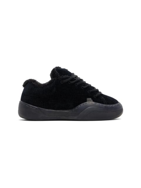 ERL Black Corduroy Vamp Sneakers