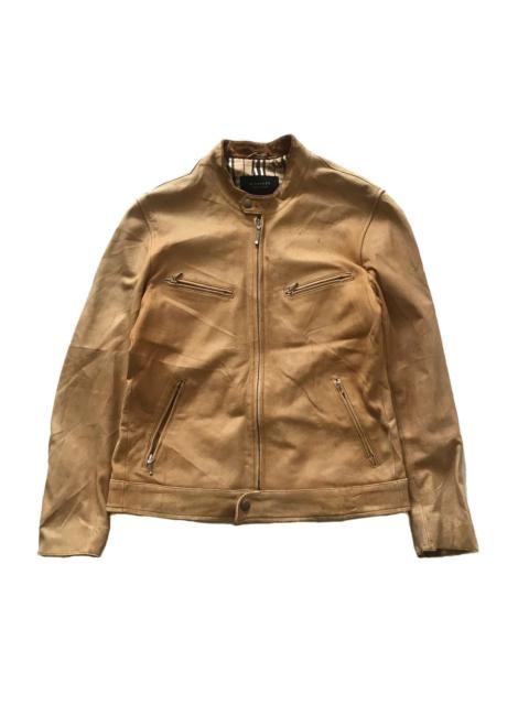 ジャケット・アウター Burberrys Baige Leather Jacket Burberrys Baige Leather Jacket