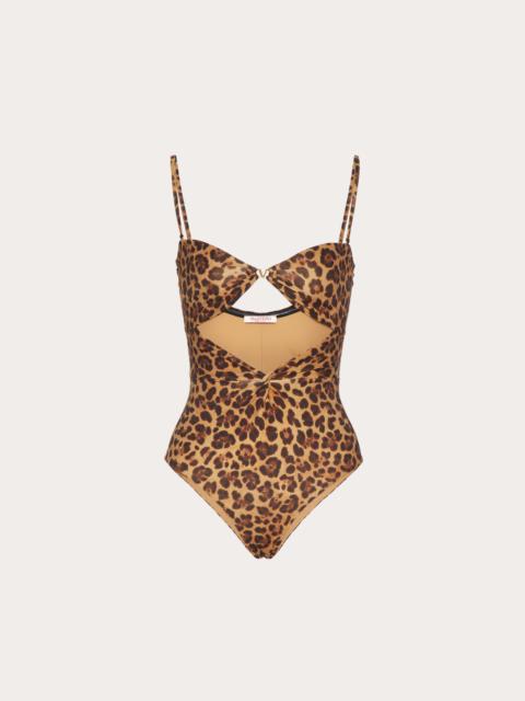 Valentino ANIMALIER LYCRA SWIMSUIT