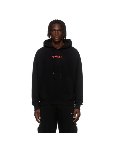 Off-White Black Arrow On Canvas Skate Hoodie
