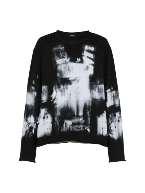 X-ray print sweatshirt
