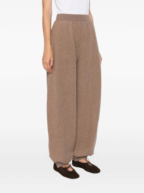 Max Mara Max Mara Ribbed-knit Trousers