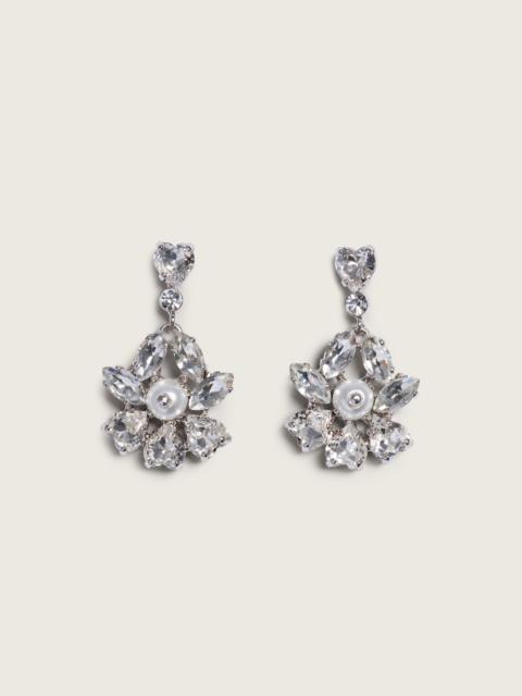 Simone Rocha Heartbloom Drop Earrings
