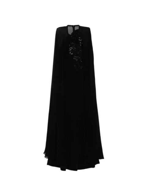 ELIE SAAB sequin-embellished maxi gown
