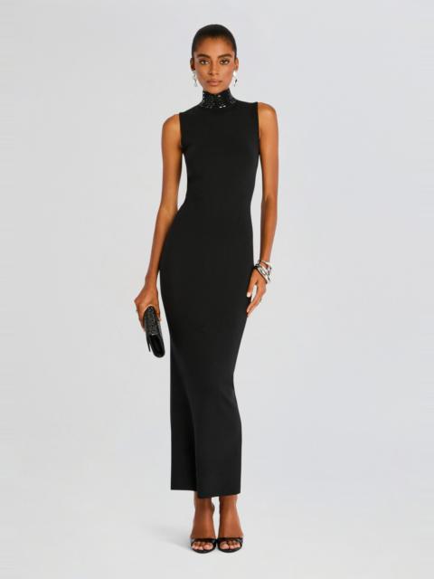 RETROFÊTE ENVY EMBELLISHED KNIT DRESS