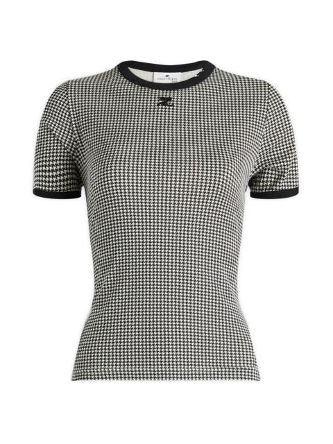 courrèges Courrèges Contrast T-Shirt