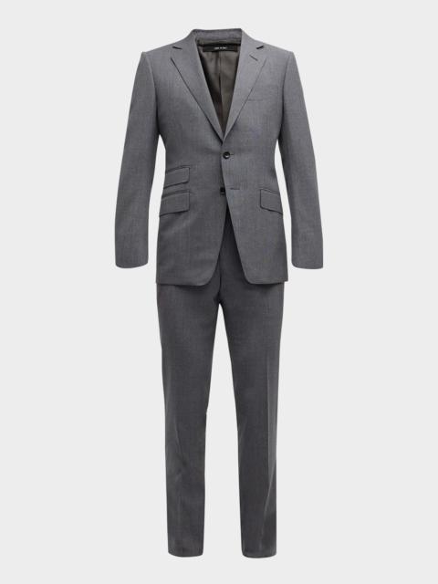 TOM FORD Men's O'Connor Solid Wool Suit