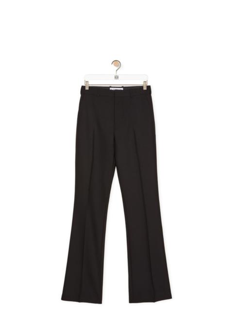 Loewe Bootleg trousers in wool and mohair