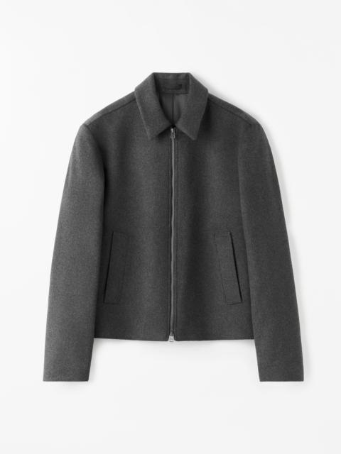 TIGER OF SWEDEN Elmeri Zip-Up Wool Blend Jacket