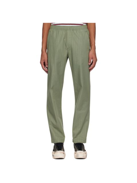 Wood Wood Khaki Stanley Trousers