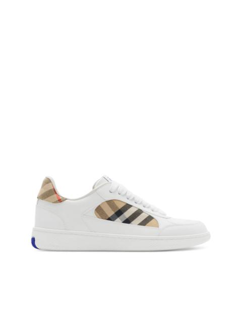 Burberry checked sneakers