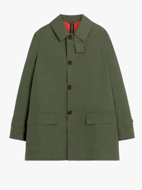 Mackintosh TORRENT RACING GREEN DRY WAXED COTTON RAINCOAT