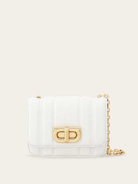 FERRAGAMO Mini bag with new Gancini