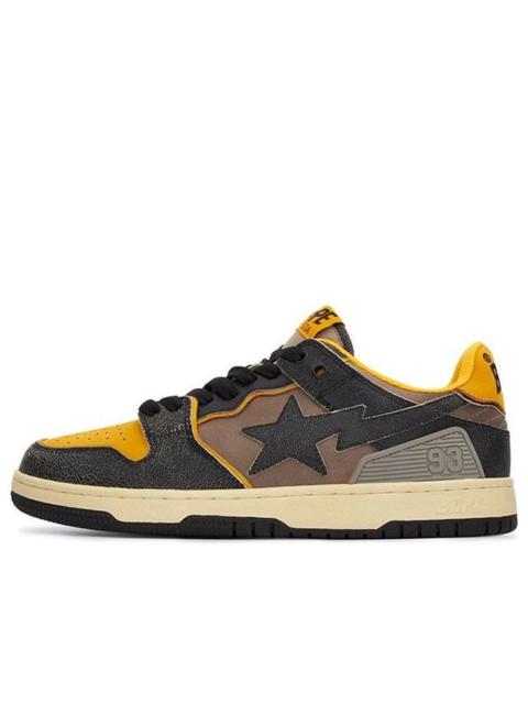 A BATHING APE® A BATHING APE Sk8 Sta 'Yellow Black' 1I20-291-021