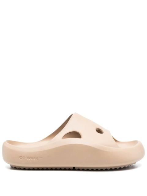 Off-White OFF WHITE WOMEN Meteor Rubber Slider Camel
