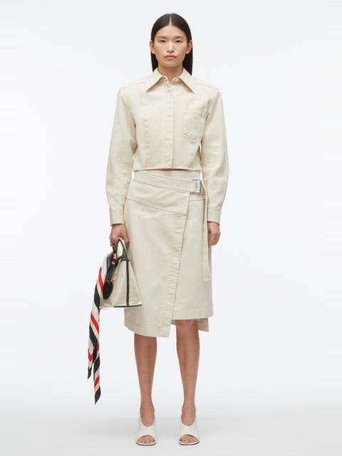 3.1 Phillip Lim Denim Wrap Skirt