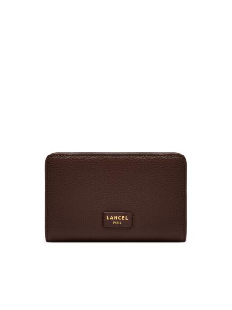 LANCEL Ninon rectangular-zip leather wallet