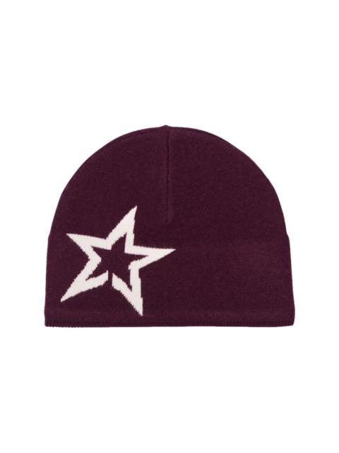 PERFECT MOMENT star-print beanie