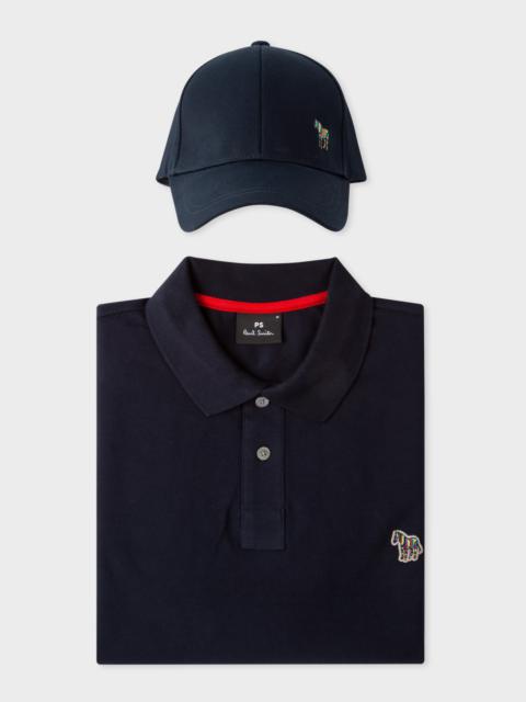 Paul Smith 'Zebra' Cap & Polo Shirt Gift Set
