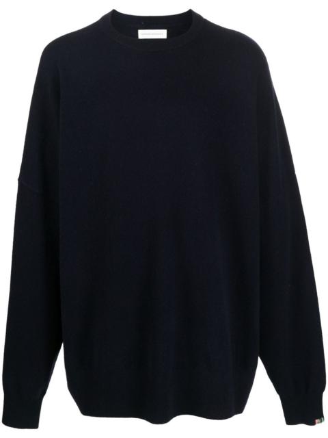 extreme cashmere crew-neck cashmere jumper