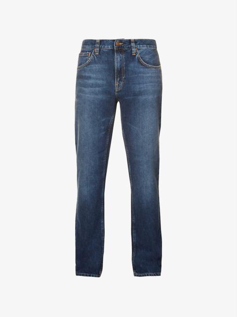 Gritty Jackson regular-fit straight-leg denim jeans