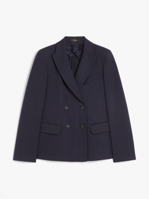WEEKEND Max Mara FUNGHI Double-breasted jacquard jersey blazer