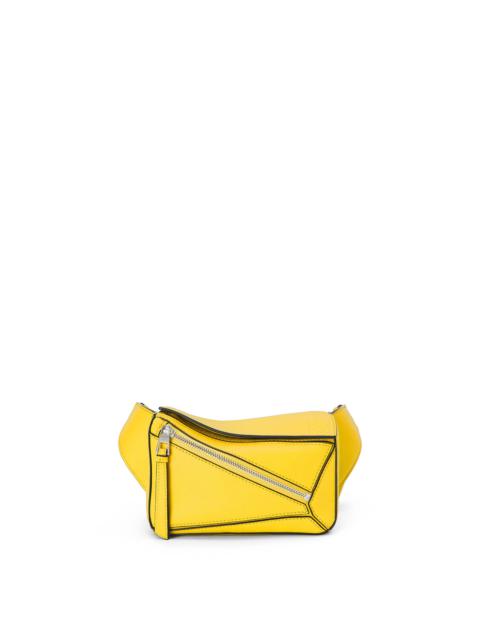 Loewe Mini Puzzle bumbag in classic calfskin