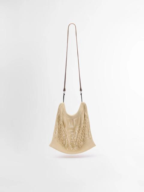 Lemaire LARGE CROSSBODY FILT NET SHOPPING BAG