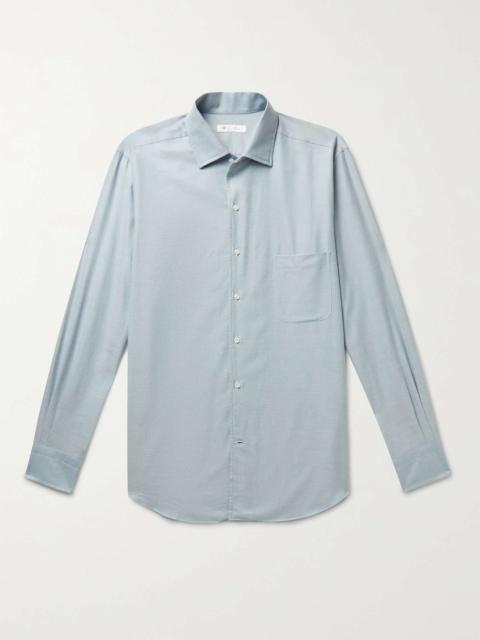 Loro Piana Andre Cotton-Twill Shirt