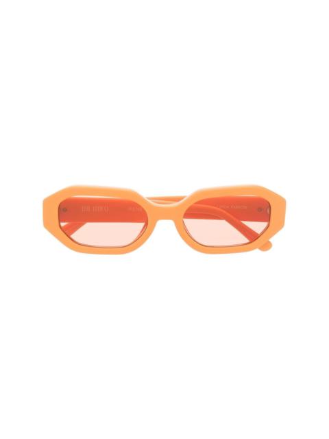 THE ATTICO Irene rectangle sunglasses