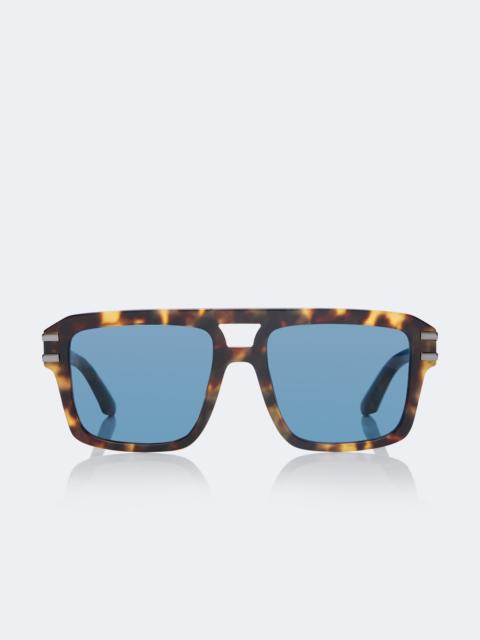 Dolce & Gabbana DG Griffe rectangular sunglasses