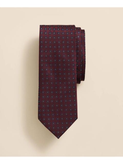 Brooks Brothers Silk Dot Flower Tie