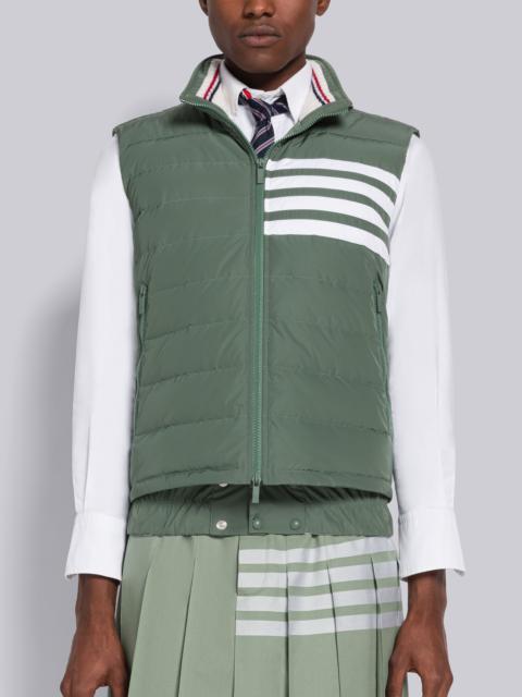 Thom Browne Poly Twill 4-Bar Down Filled Ski Vest