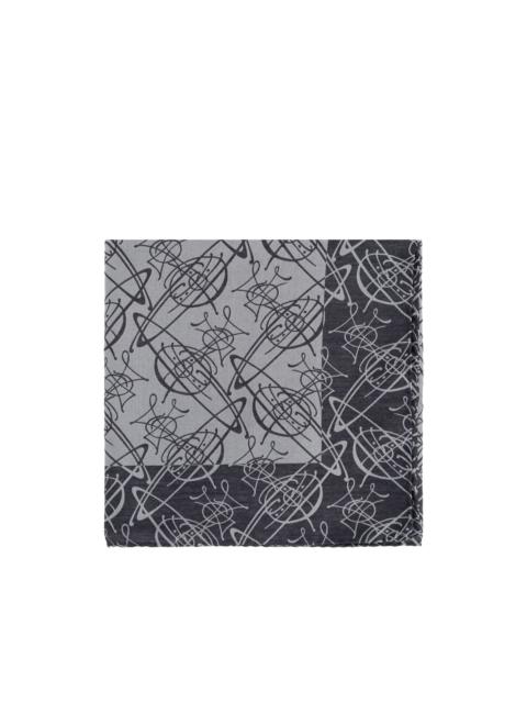 Vivienne Westwood Orb monogram scarf