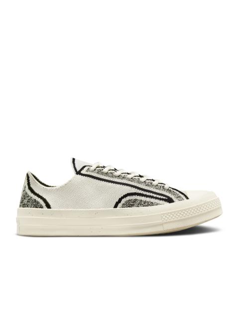 Converse RENEW CHUCK 70 KNIT LOW 'EGRET BLACK'