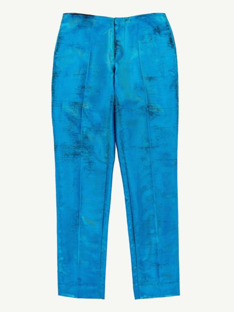 MM6 Maison Margiela Distressed jacquard trousers