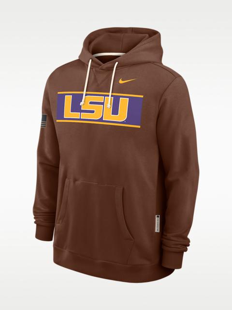 Nike LSU 2026 Military Appreciation Standard Issue Men's Nike Dri-FIT College Pullover Hoodie