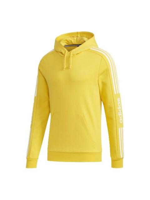 adidas neo Side Stripe Knit Sports Yellow FU1071