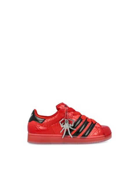 adidas x Sp5der Superstar lace-up sneakers