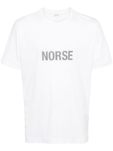 NORSE PROJECTS logo-print cotton T-shirt