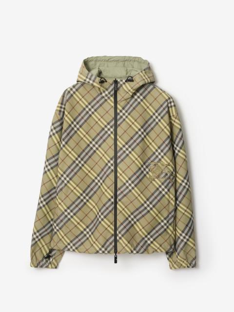 Burberry Reversible Check Hooded Jacket