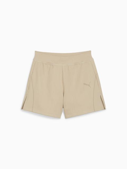 DARE TO Women's MUTED MOTION Flared Shorts