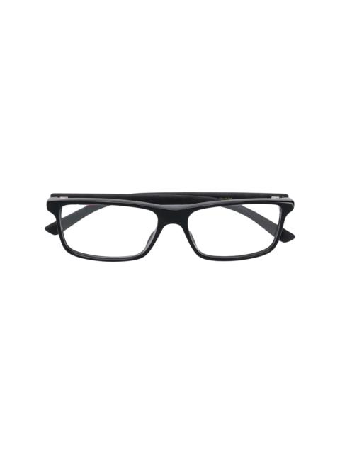GUCCI rectangular frame glasses