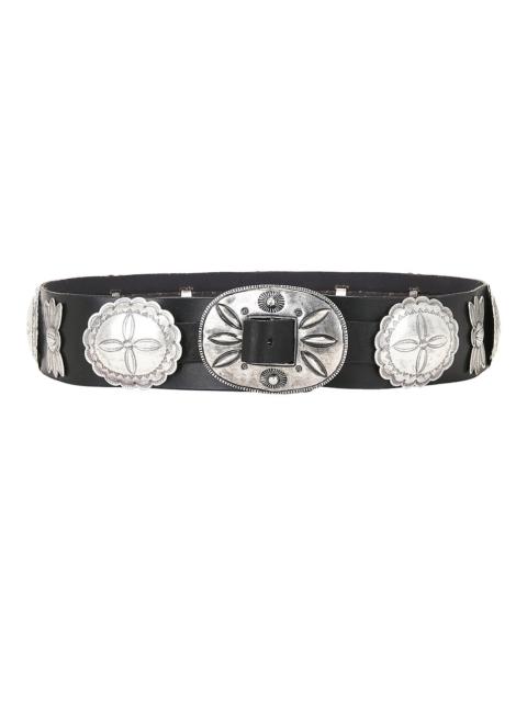 Ralph Lauren Cast Concho Belt