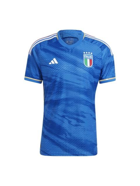 adidas adidas Italy 2023 Home Authentic Jersey 'Blue' HS9891