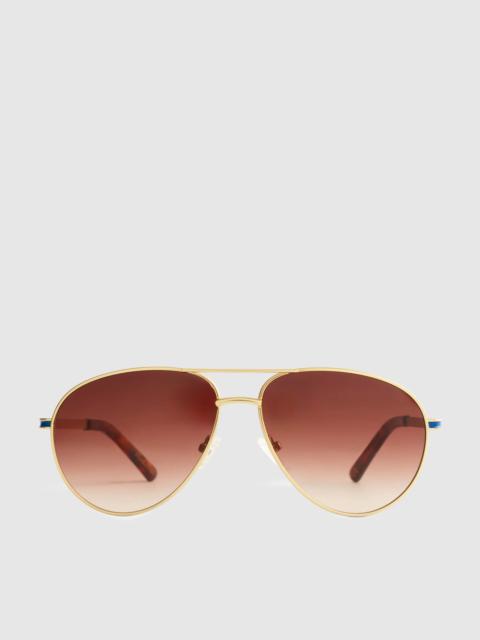Madewell The Leni Aviator Sunglasses